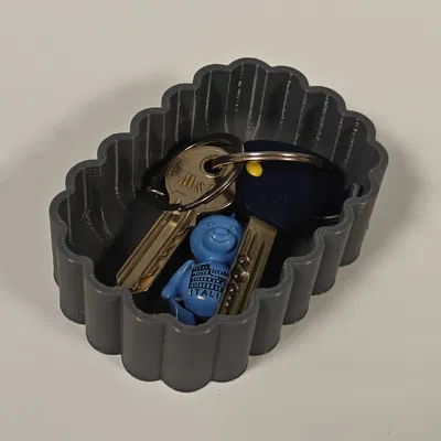 Tô Tròn Có Thể Scale | Khay Tổ Chức Tối Giản Thẩm Mỹ