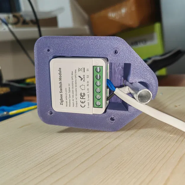 Nắp che Smart Relay Holder cho đèn/fitolamp dùng ống 10mm - Image 2