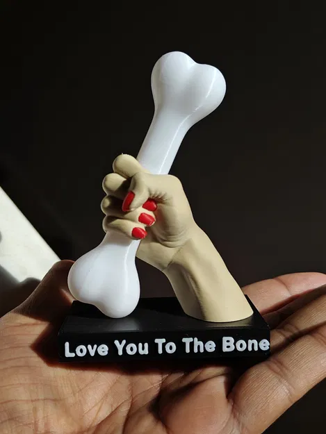 Quà Valentine hài hước – Love You to the Bone - Image 3