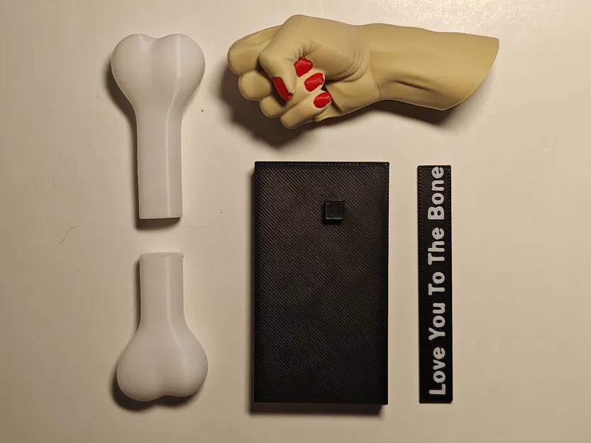 Quà Valentine hài hước – Love You to the Bone - Image 4