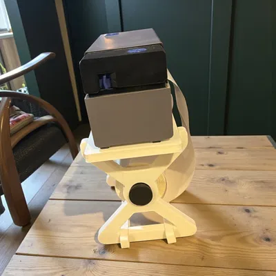 Giá đỡ máy in nhiệt Rollo (cuộn tem nhãn)