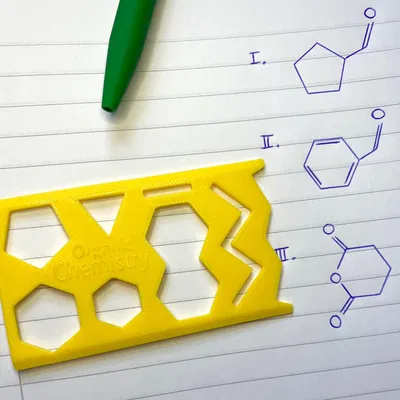 Thước/Pattern Hoá Hữu Cơ (Organic Chemistry Ruler/Pattern)