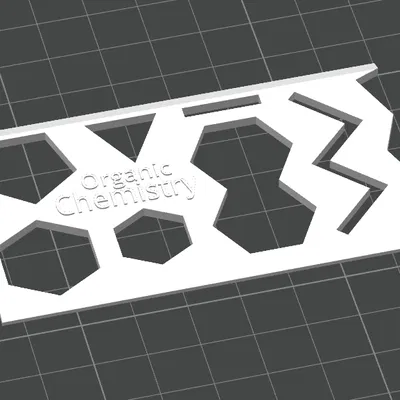 Thước/Pattern Hoá Hữu Cơ (Organic Chemistry Ruler/Pattern)