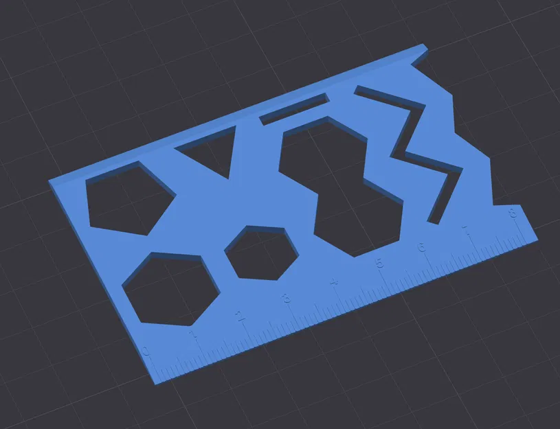 Thước Organic Chemistry Ruler (Template hoá hữu cơ) 8 cm - Image 1