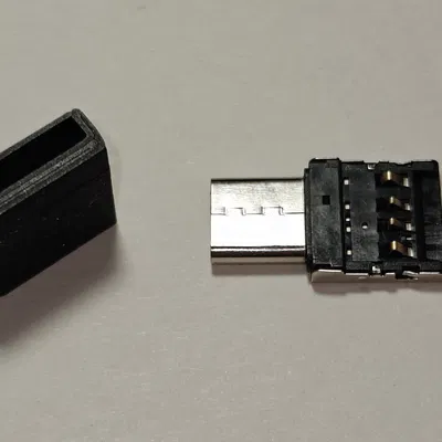 Sleeve adapter YubiKey 5 NFC cho USB-C OTG Adapter