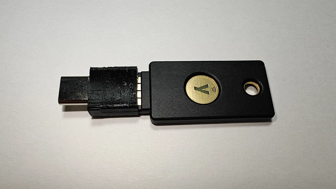 Sleeve adapter YubiKey 5 NFC cho USB-C OTG Adapter - Image 3