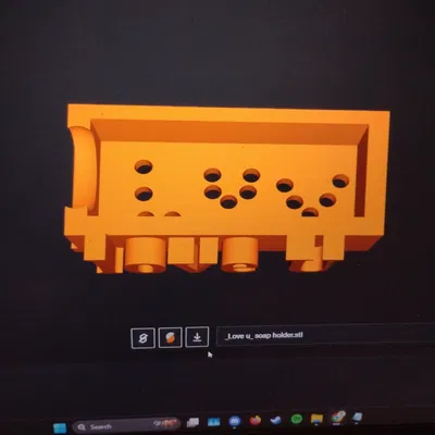 Giá đỡ xà phòng “Love u”
