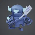 Mô hình 3D Mini pekka - Thumbnail 1