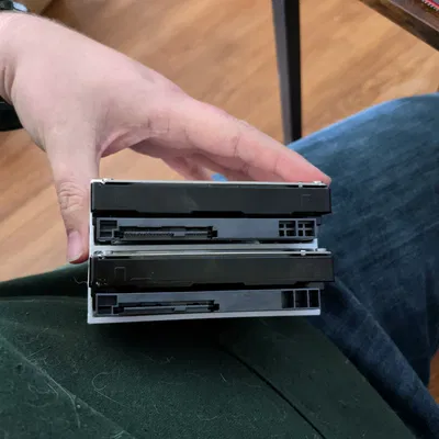 Giá gắn Dual 3.5 in HDD Mount (2 ổ 3.5 inch xếp chồng)