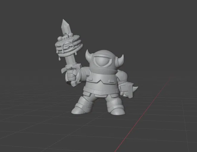 Mô hình 3D Mini pekka - Image 2