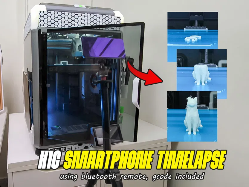 K1C Unibody Riser - Giá đỡ Bluetooth Remote & Trigger cho Timelapse - Image 1