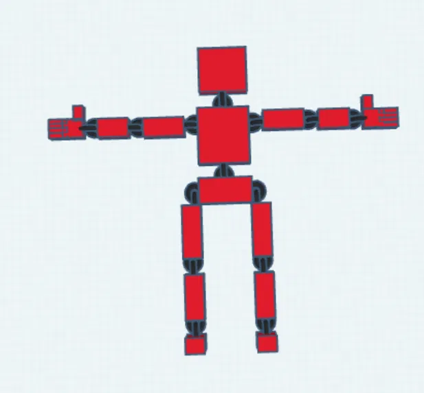 Buddy Bot – Robot đồ chơi khớp nối (Articulated) siêu ngầu - Image 1