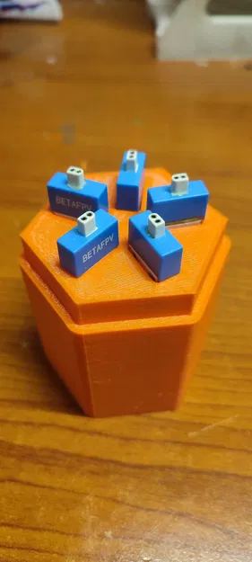 Hộp đựng pin lục giác cho pin drone 5,7,8 450mAh 550mAh - Image 3