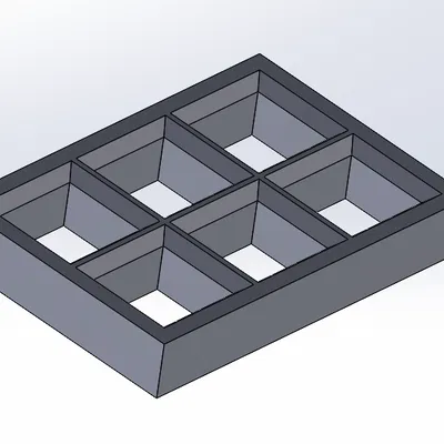 Khuôn Wax Melt Mold (khuôn sáp nến dạng khối)