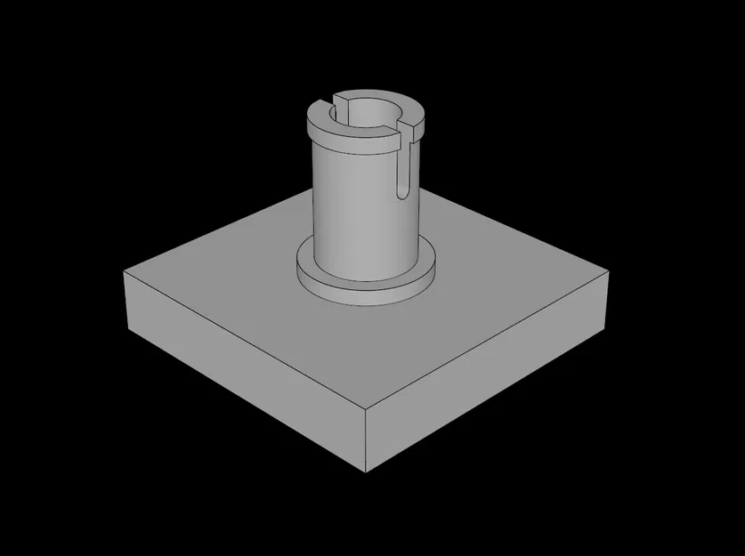 Gạch LEGO Compatible (2460.dat) Tile 2 x 2 có Pin - Image 1