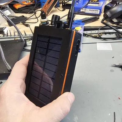 Vỏ solar cho Meshtastic Heltec v4