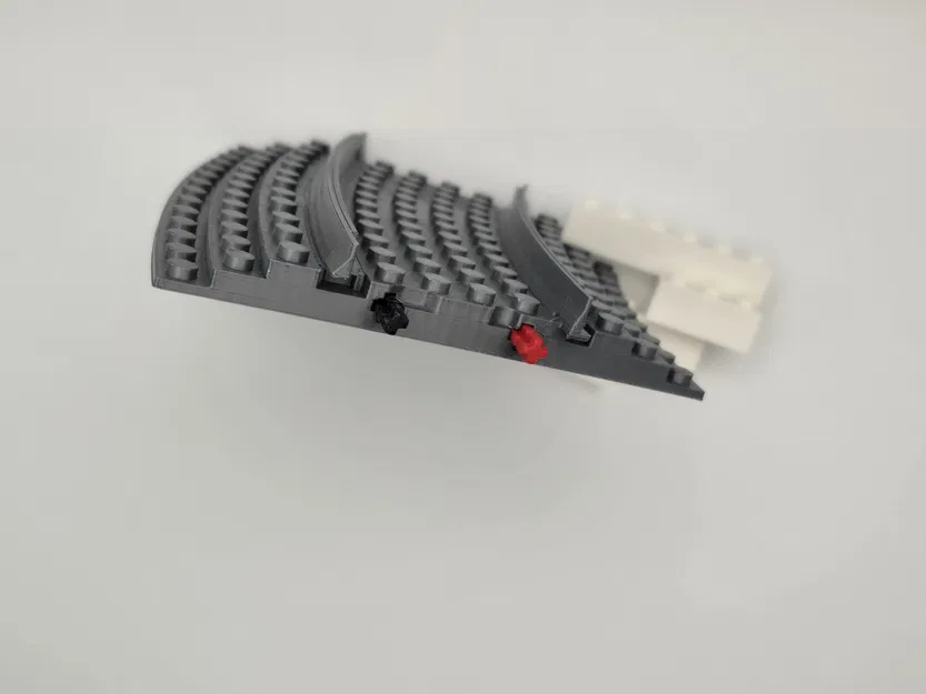 Đường ray R32 có ballast tương thích LEGO (Fully Ballasted Track) - Image 4