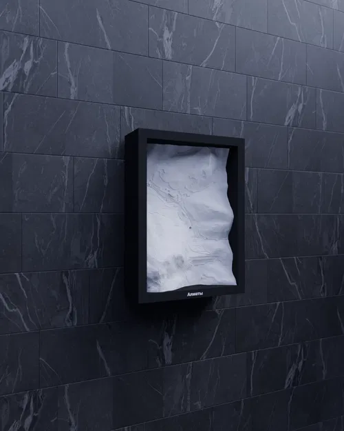 Almaty, Thung lũng Medeu, Kazakhstan - Mô hình thu nhỏ 3D - Image 1