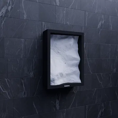 Almaty, Thung lũng Medeu, Kazakhstan - Mô hình thu nhỏ 3D