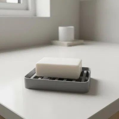 Khay đựng xà phòng (Soap tray) in 3D