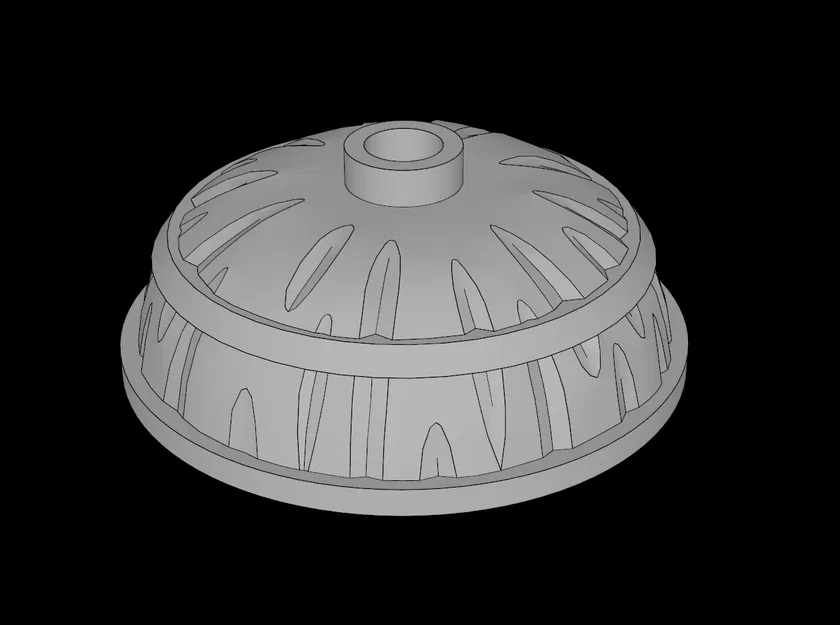 Mũ Minifig Sandogasa tương thích LEGO (5987.dat) - Image 1