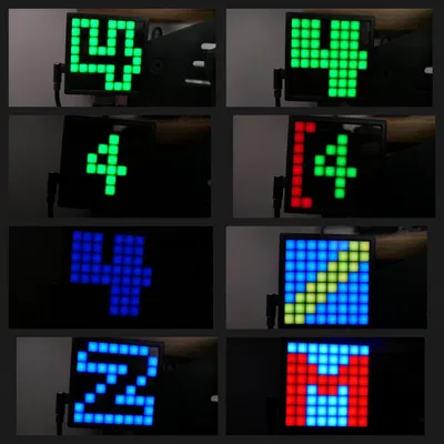 8x8 Martix RGB LED – phiên bản mới iFlag display