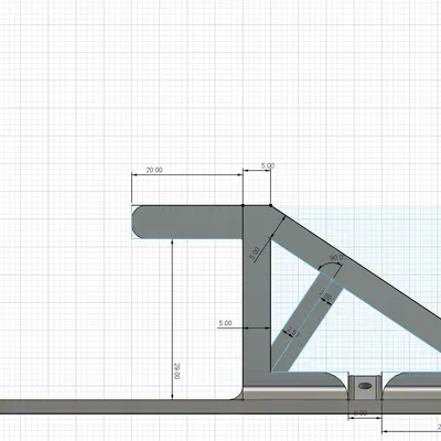 Giá treo ổ cắm IKEA KOPPLA lên tường (IKEA KOPPLA power strip mount)