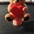 Dụng cụ nhả nắp kem đánh răng hình gấu Teddy cho Ngày Valentine - Thumbnail 1