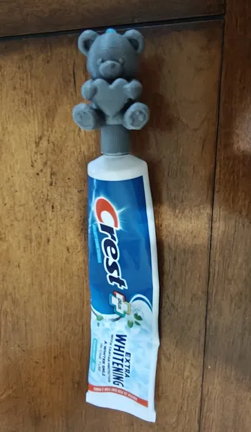 Dụng cụ nhả nắp kem đánh răng hình gấu Teddy cho Ngày Valentine - Image 2