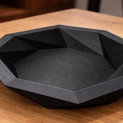 Tô cho chó low poly đơn giản