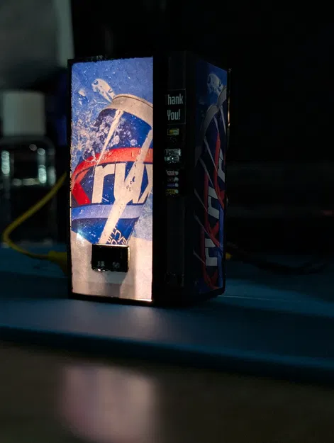 Máy bán hàng tự động tỉ lệ 1:24 cuối thập niên 90 (kèm branding) - Image 1