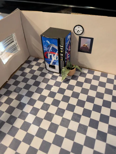 Máy bán hàng tự động tỉ lệ 1:24 cuối thập niên 90 (kèm branding) - Image 2