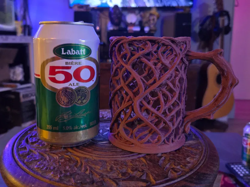 Vine Beer Koozie – Áo giữ lạnh lon kiểu dây leo - Image 1