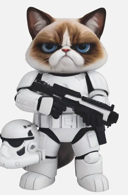 Grumpy cat Trooper - Image 1