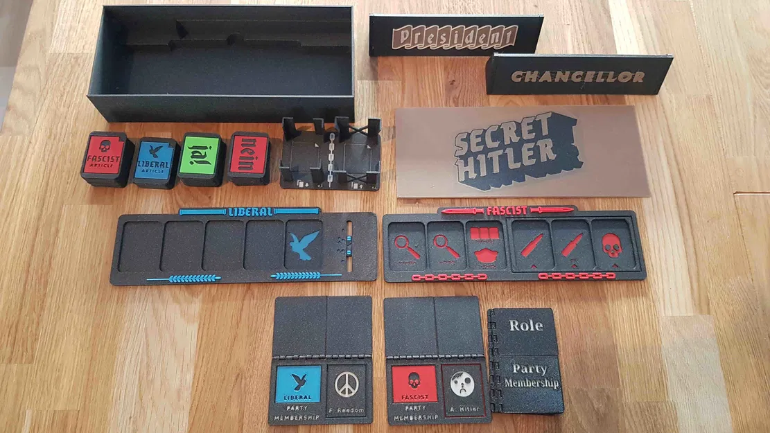 Secret Hitler Board Game Enhanced^3 Multi Color - Image 1