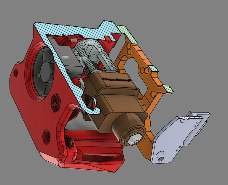 A4T Dragon UHF Carto CNC mount - Image 1