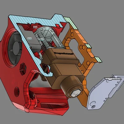 A4T Dragon UHF Carto CNC mount