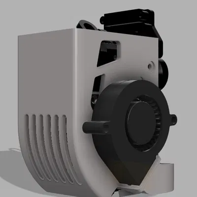 Ốp/cover hotend Ender 3 V3 SE cho mod quạt 5015