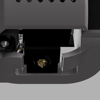 Ốp/cover hotend Ender 3 V3 SE cho mod quạt 5015