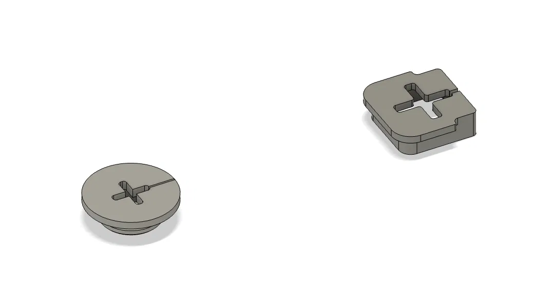 Nắp TPU bịt lỗ Bottom Panel cho Voron 2.4 - Image 1