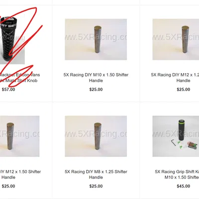 Cần số (Shift Knob) hình lon Monster 16oz dùng lõi tay cầm xe đạp