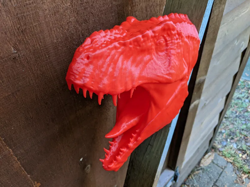 Đầu Khủng Long T-Rex Treo Tường (T-Rex Dinosaur) - Image 2