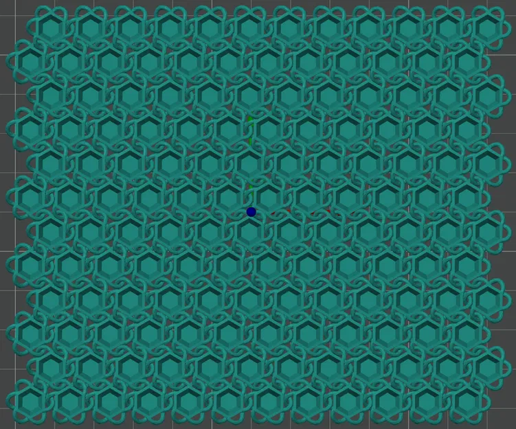 Giáp lưới lục giác dẻo (Flexible hex chainmail) - Image 1