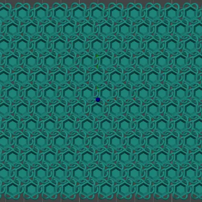 Giáp lưới lục giác dẻo (Flexible hex chainmail)