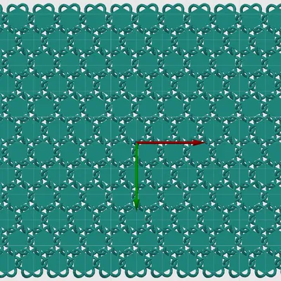 Giáp lưới lục giác dẻo (Flexible hex chainmail)