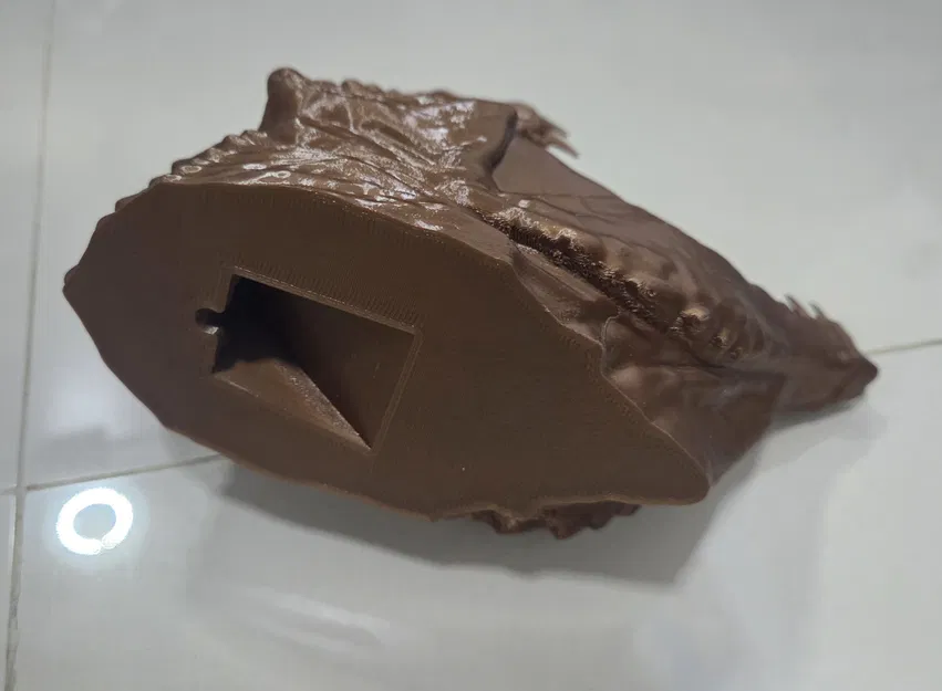 Đầu khủng long T-Rex – tương thích mắt kính (glass eye) - Image 10