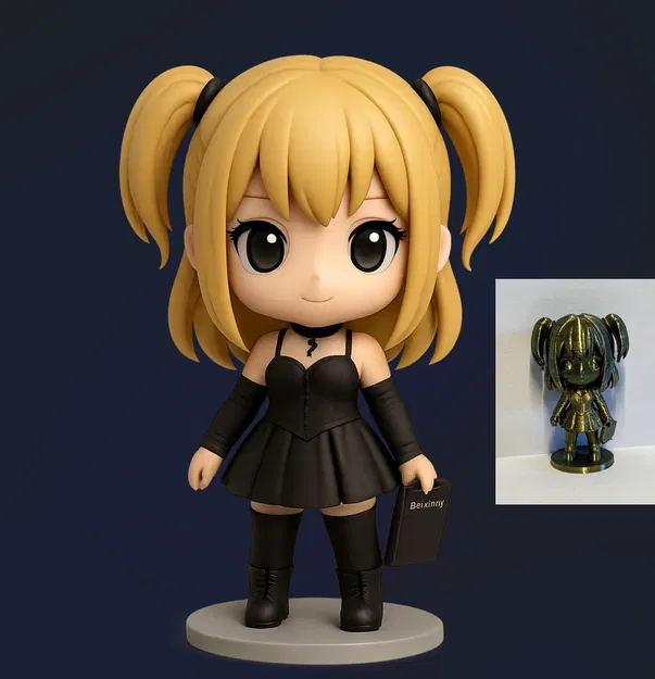 Chibi Misa Amane (Death Note) – Tượng 3D Chibi - Image 1