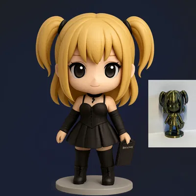 Chibi Misa Amane (Death Note) – Tượng 3D Chibi