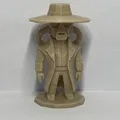 Lowpoly Cad Bane (Star Wars) – Tượng 3D - Thumbnail 2