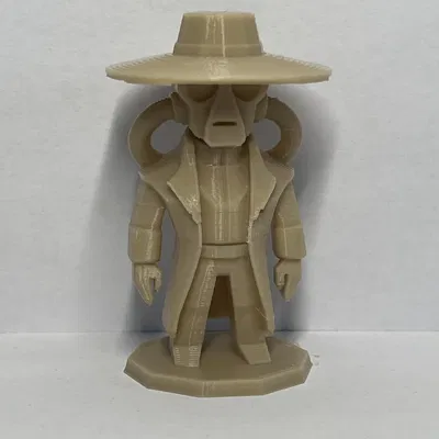 Lowpoly Cad Bane (Star Wars) – Tượng 3D